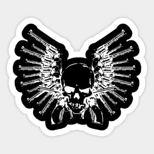 Skull Guns Sticker